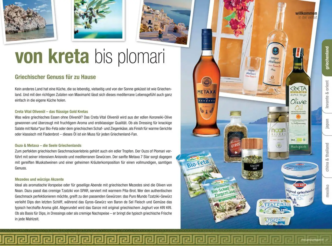 Maximarkt genuss magazin 01 - Seite 3- gültig ab 19.05.2025