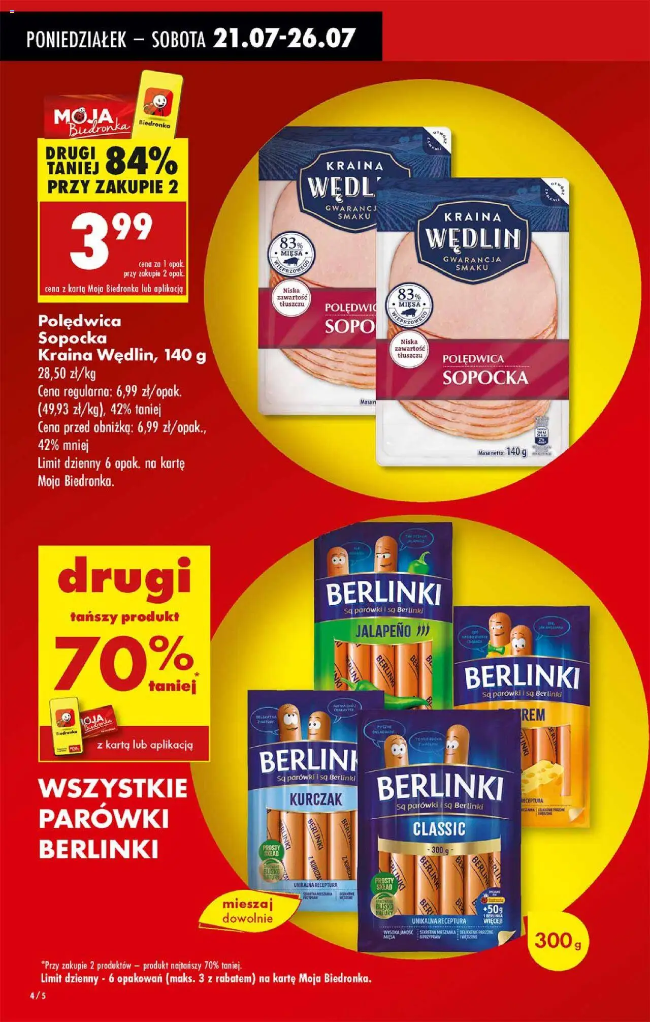 Biedronka gazetka - strona 4- ważny od 21.07.2025