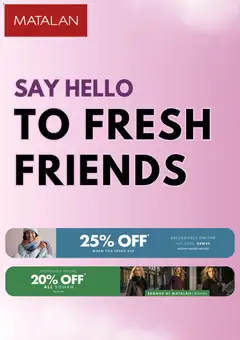 Matalan - Offers valid from 11/01/2026