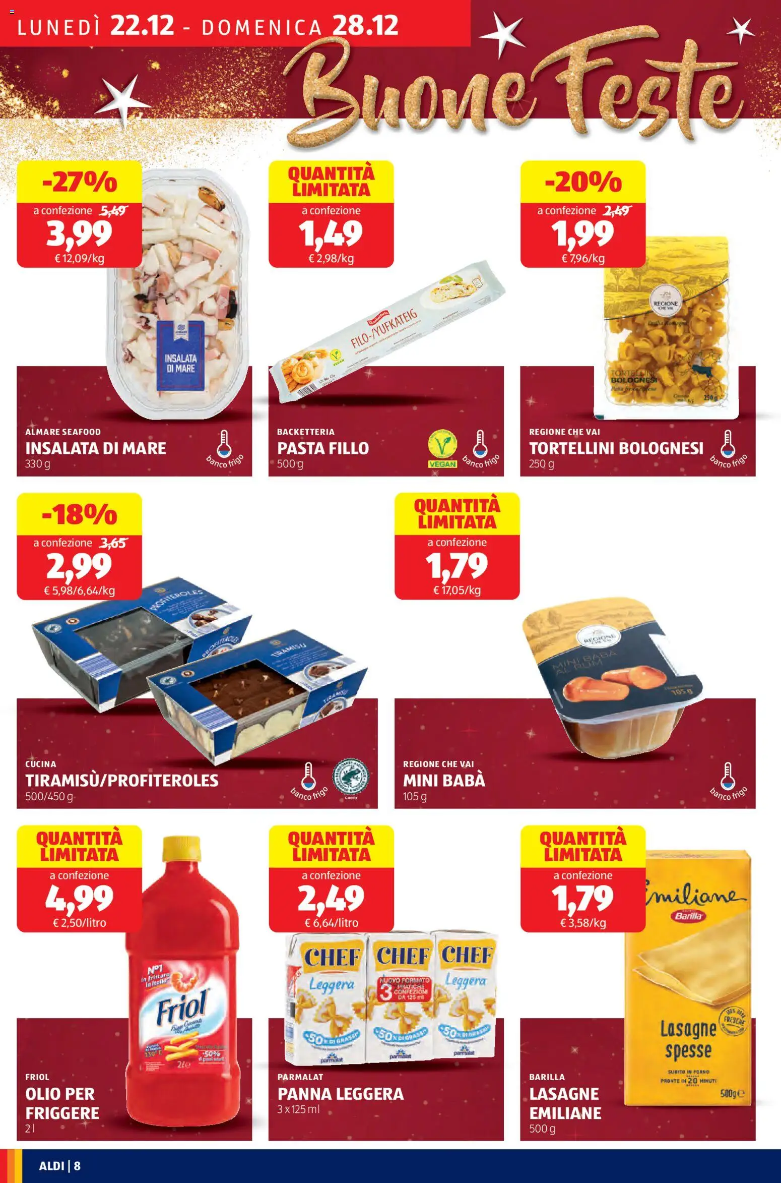 Volantino Aldi	 - pagina 8 - valido dal 22/12/2025