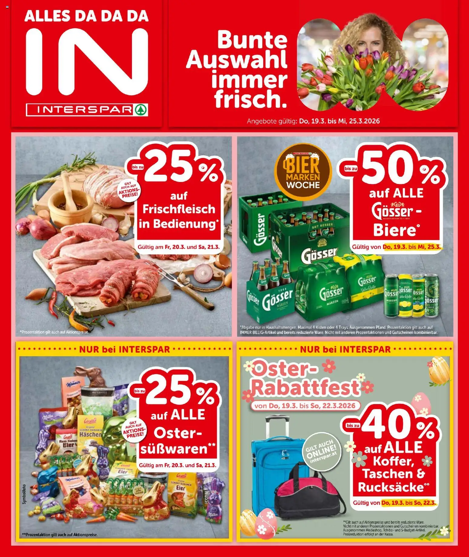 Interspar - Flugblatt - Seite 1- gültig ab 19.03.2026