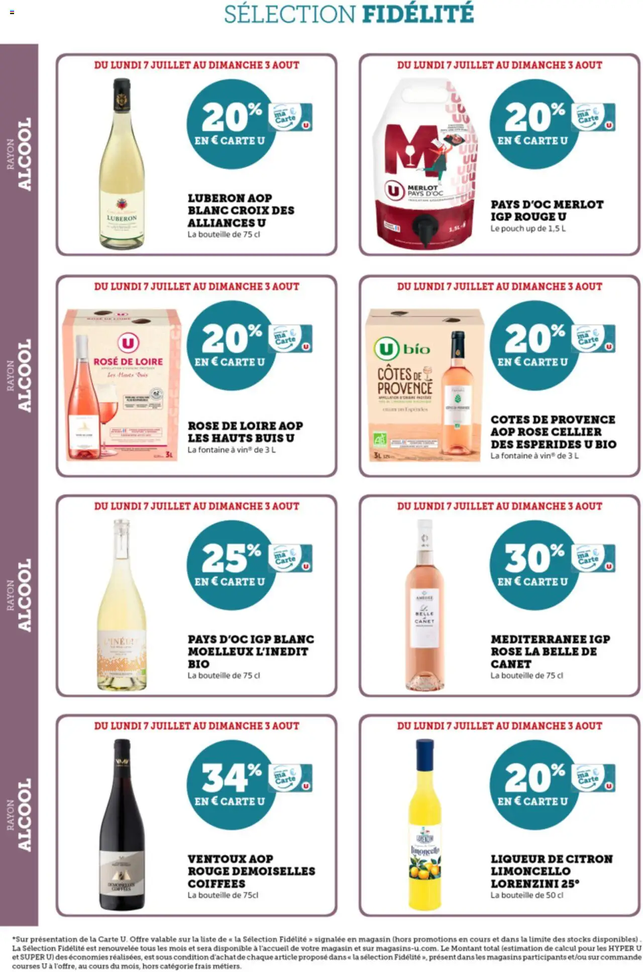 Super U Ma sélection Carte U juillet - page 24 - valable à partir du 07/07/2025