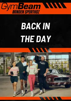 Előnézet GymBeam Akciós újság érvényes 2025.11.19.-tól