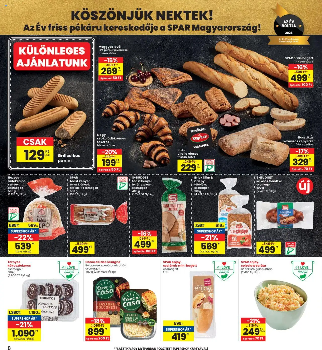 Interspar Akciós újság - 8oldal - érvényes 2025.07.24.-tól