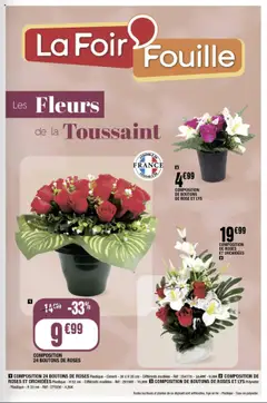 Aperçu La Foir'Fouille catalogue toussaint valable à partir du 15/09/2025