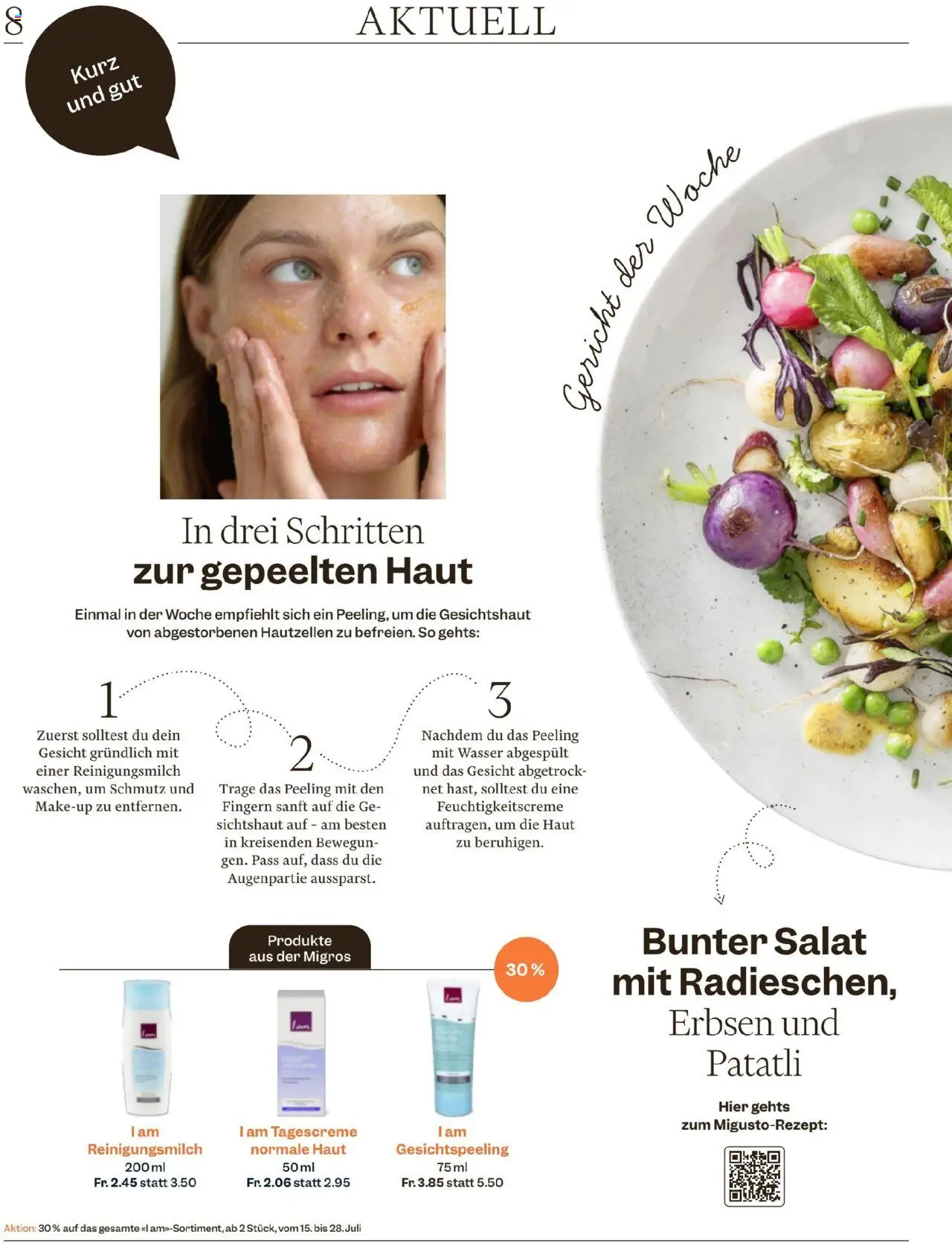 Migros Magazin  - Seite 8- gültig ab 15.07.2025