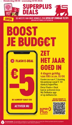 Delhaize folder week 2 geldig vanaf 08/01/2026