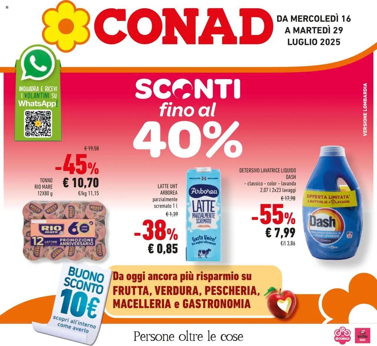 Conad Lombardia catalogo - pagina 1 - valido dal 16/07/2025