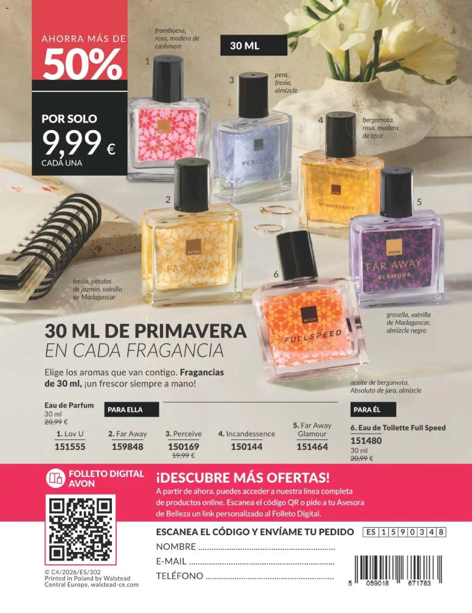 Catálogo AVON campaña 4 - Página de 180 - Válido desde 01/04/2026