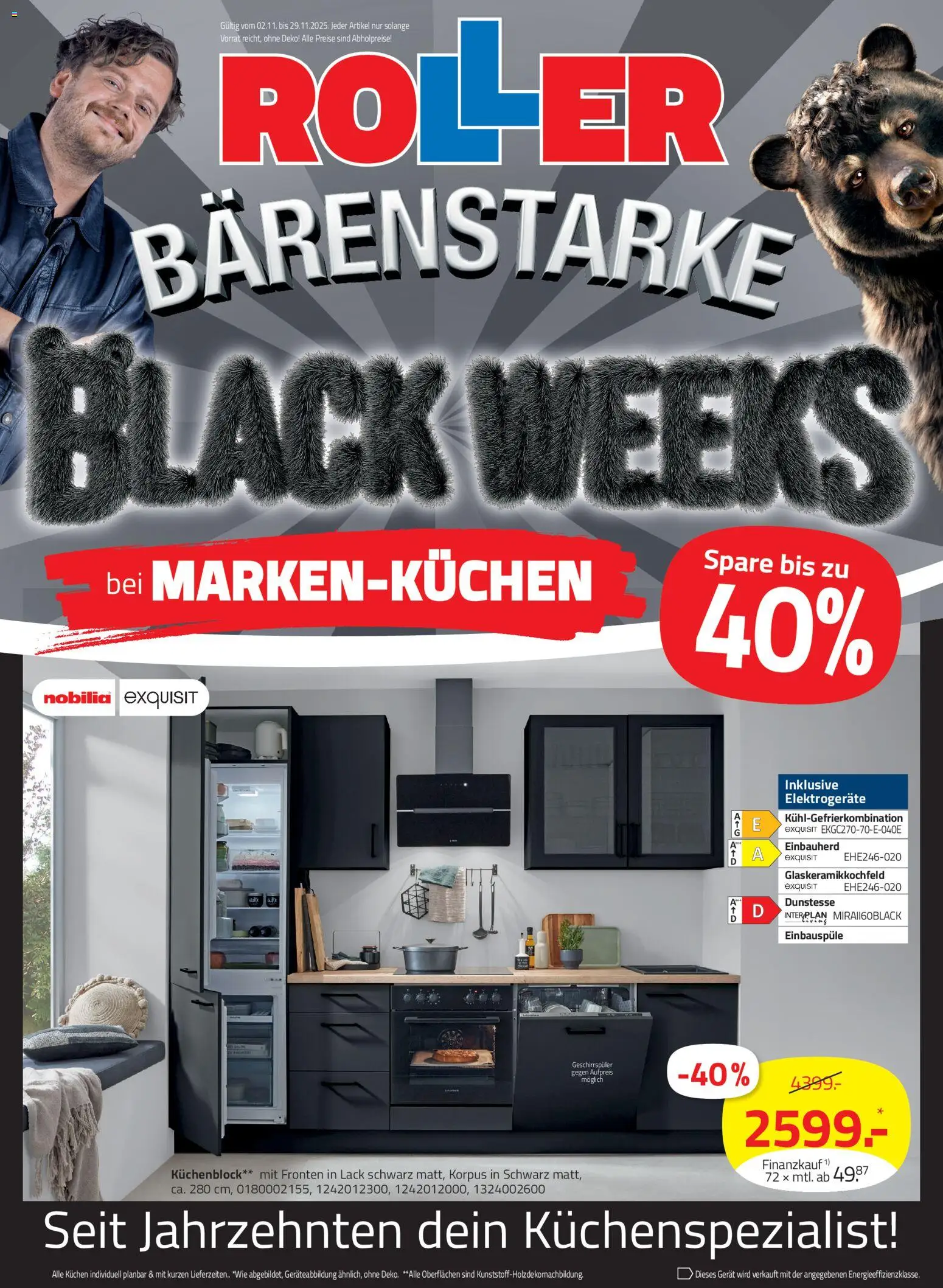 Roller - Black Friday - Seite 1 - gültig ab 02.11.2025