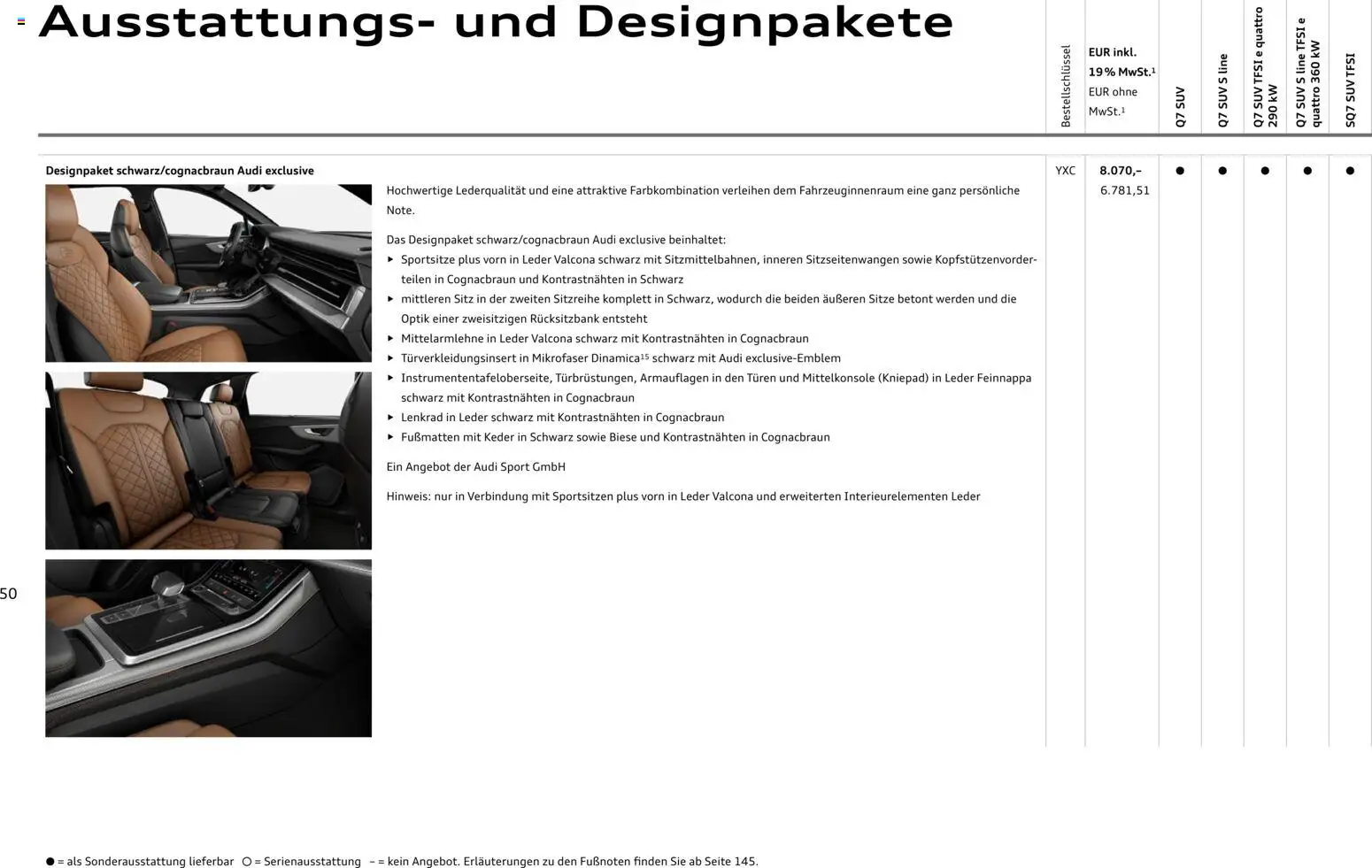 Audi Q7 - Seite 50 - gültig ab 28.10.2025