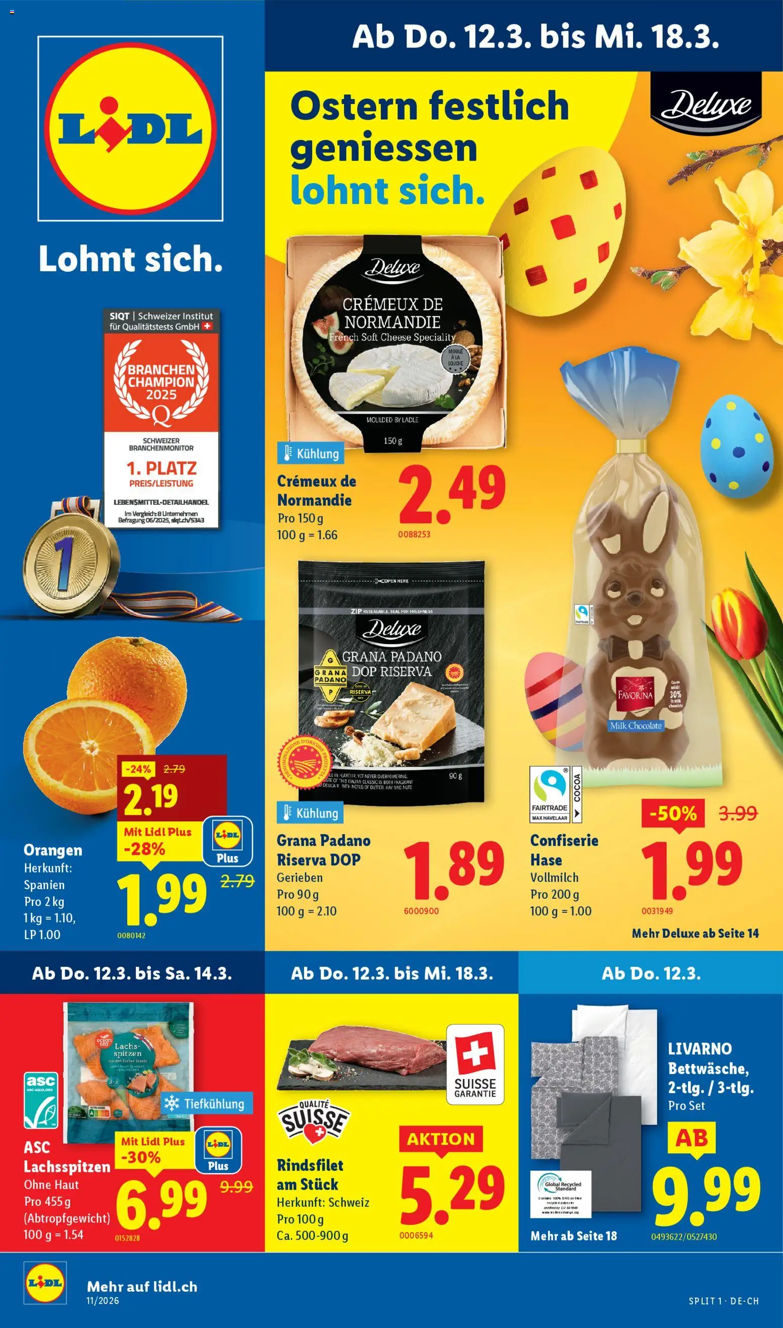 Lidl aktionen - Seite 1- gültig ab 12.03.2026