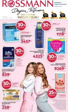 Előnézet Rossmann Akciós újság érvényes 2025.07.28.-tól
