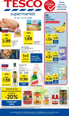 Tesco leták platný od 15.10.2025