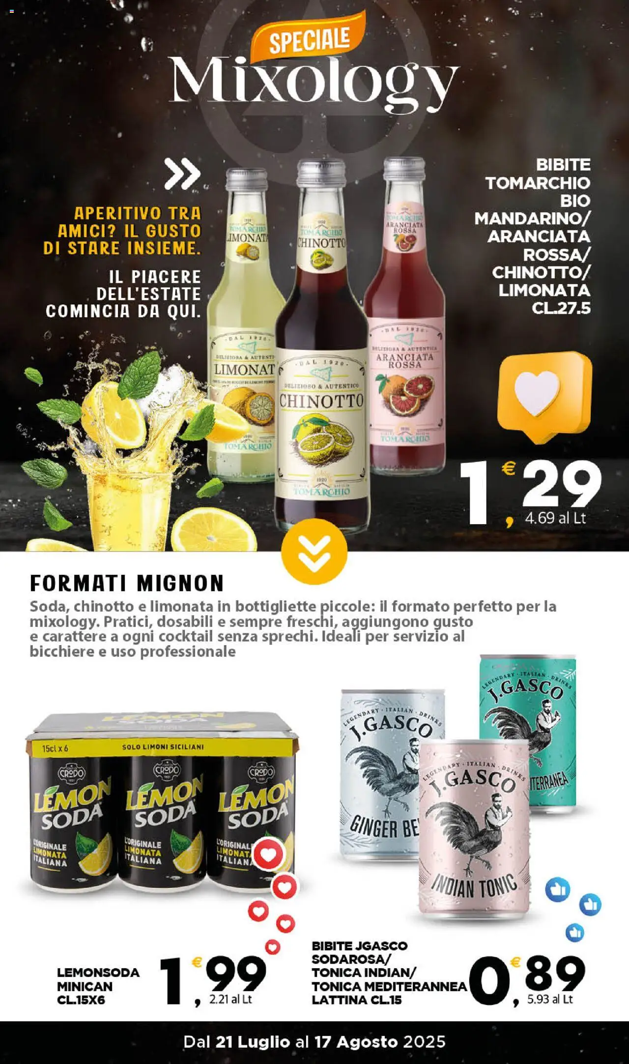 Eurospar Mixology catalogo - pagina 3 - valido dal 21/07/2025