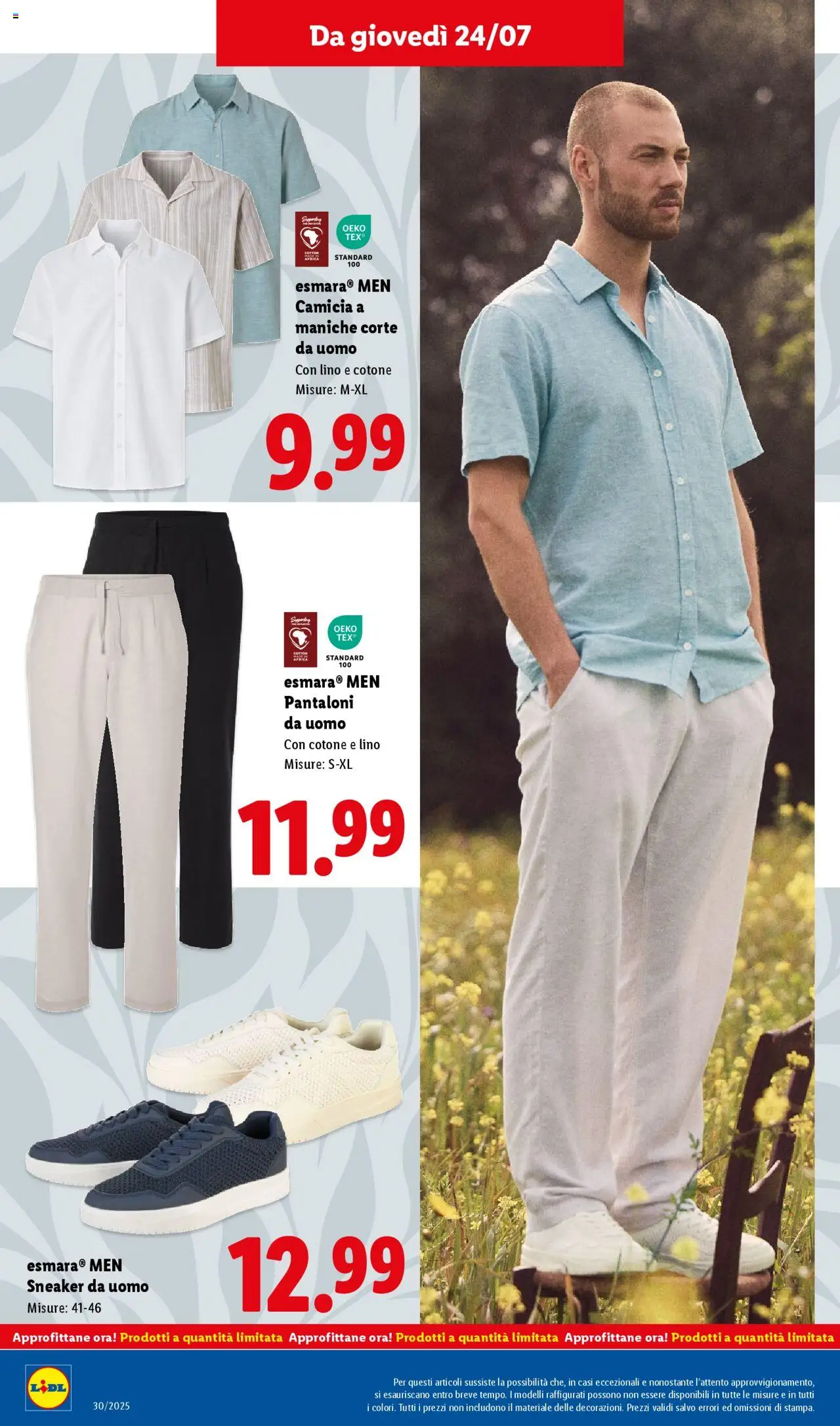 Volantino Lidl	 - pagina 50 - valido dal 21/07/2025