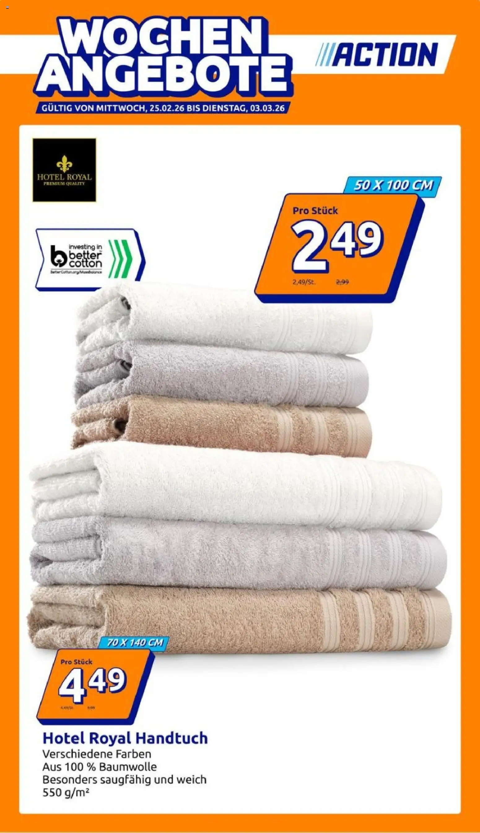 Action Flugblatt - Seite 1- gültig ab 25.02.2026