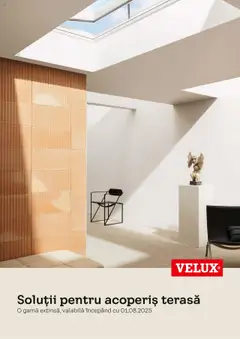 Velux catalog - Ferestre pentru acoperiș terasă valabil de la 25.02.2025