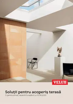 Velux catalog - Ferestre pentru acoperiș terasă valabil de la 25.02.2025