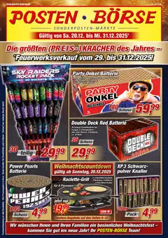 Vorschau Posten Börse Prospekt gültig ab 20.12.2025