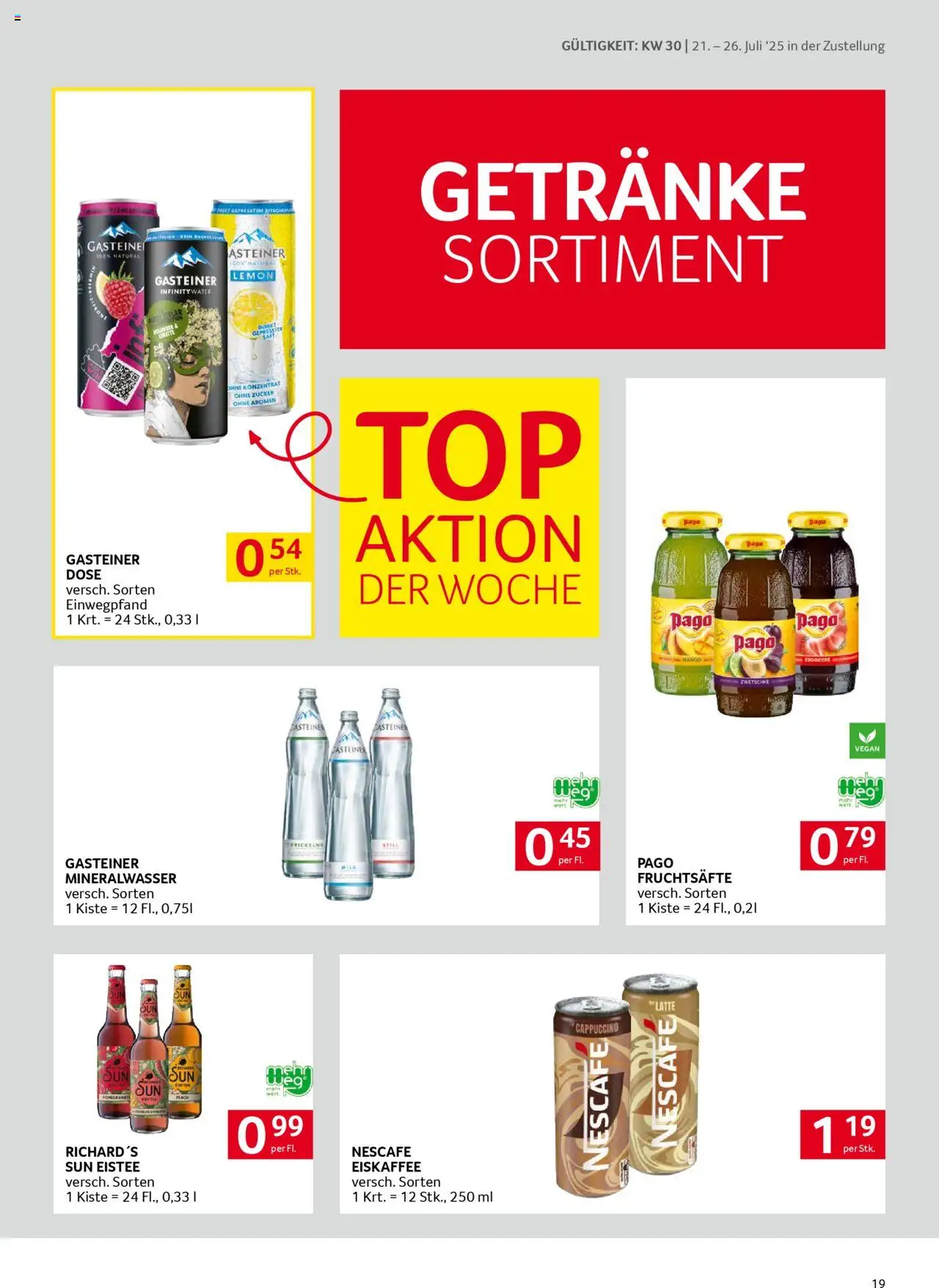 Transgourmet Zustellaktion  - Seite 19- gültig ab 20.07.2025