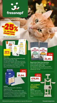 Catalog Fressnapf valabil de la 06.11.2025