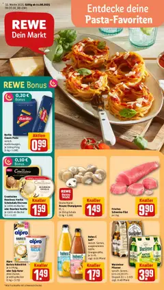 Vorschau Rewe Prospekt 	 gültig ab 11.08.2025