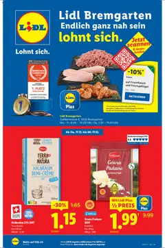 Vorschau Lidl Aktionen Neueröffnung Bremgarten gültig ab 11.12.2025