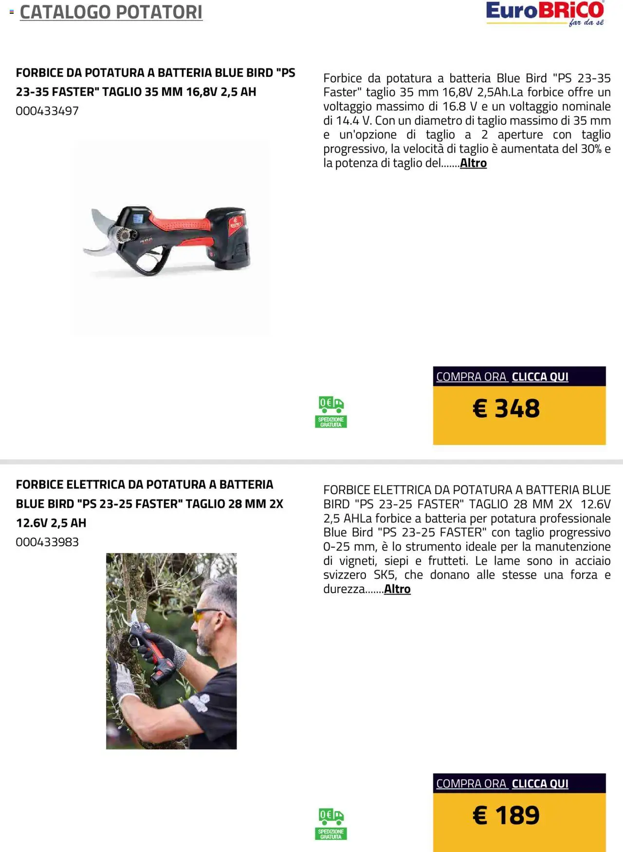 Eurobrico Potatori catalogo - pagina 32 - valido dal 23/07/2025