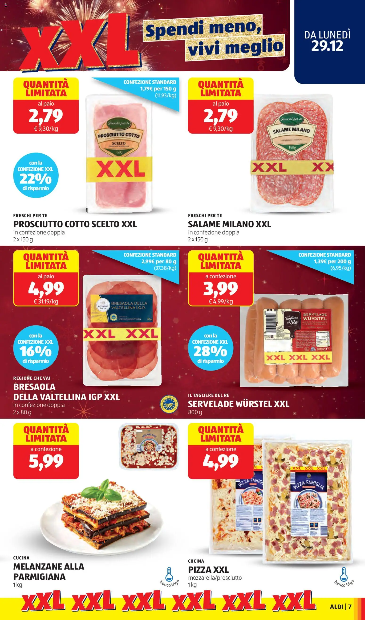 Volantino Aldi	 - pagina 7 - valido dal 29/12/2025