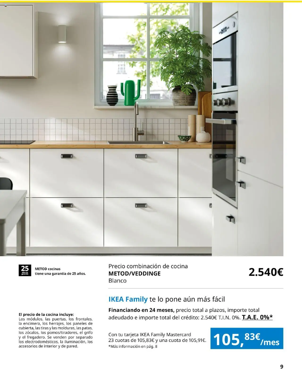 Catálogo IKEA Cocinas - Página de 9 - Válido desde 01/09/2025