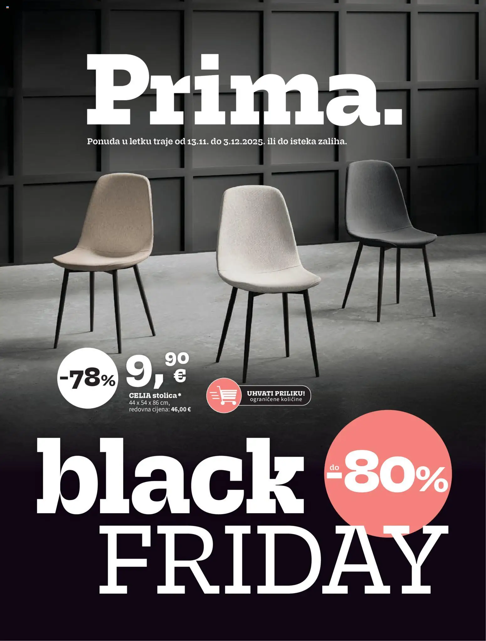 Black Friday Prima - stranica 1- važeći od 13.11.2025