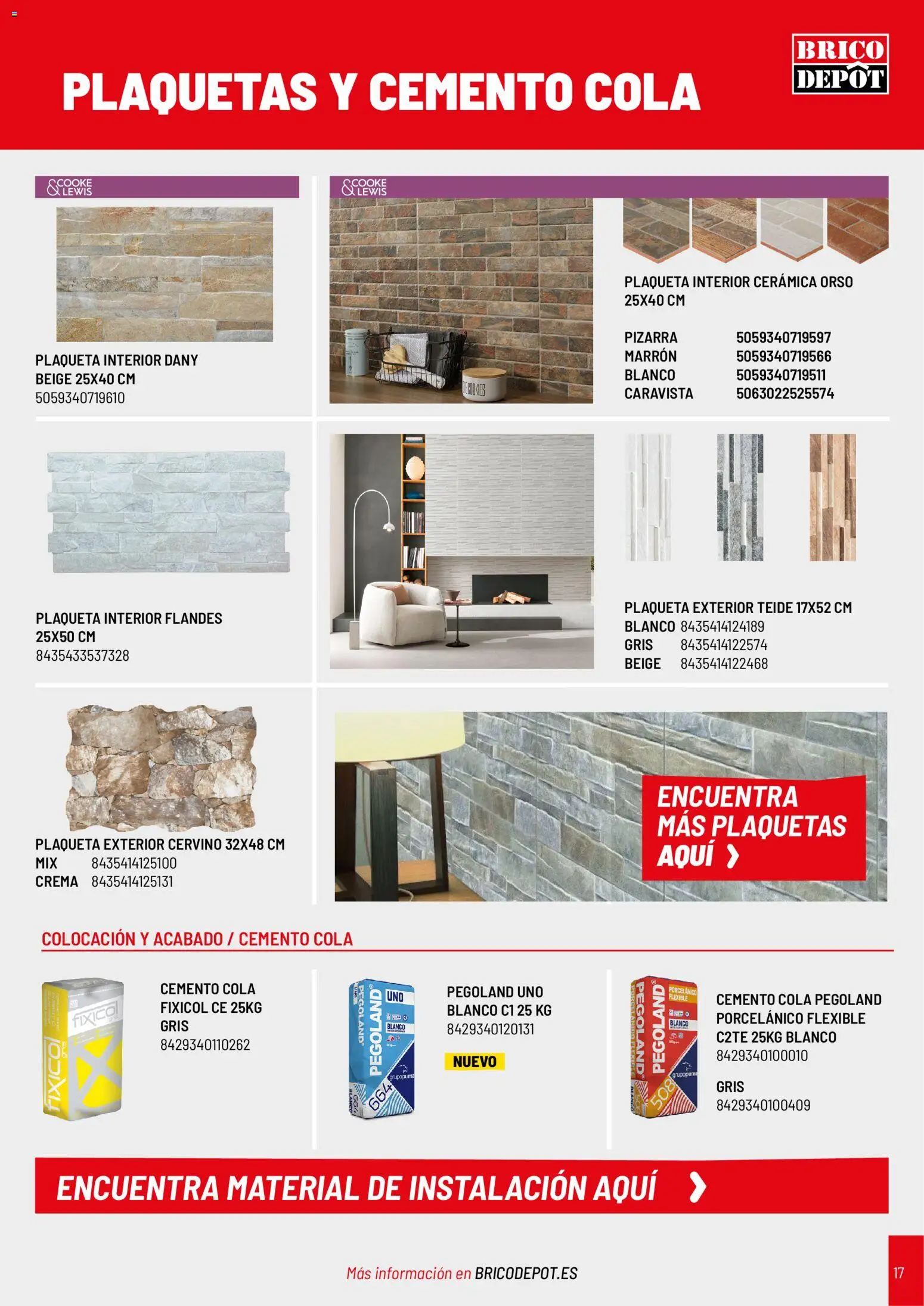 Brico Depôt Revestimientos - Página de 17 - Válido desde 02/01/2026