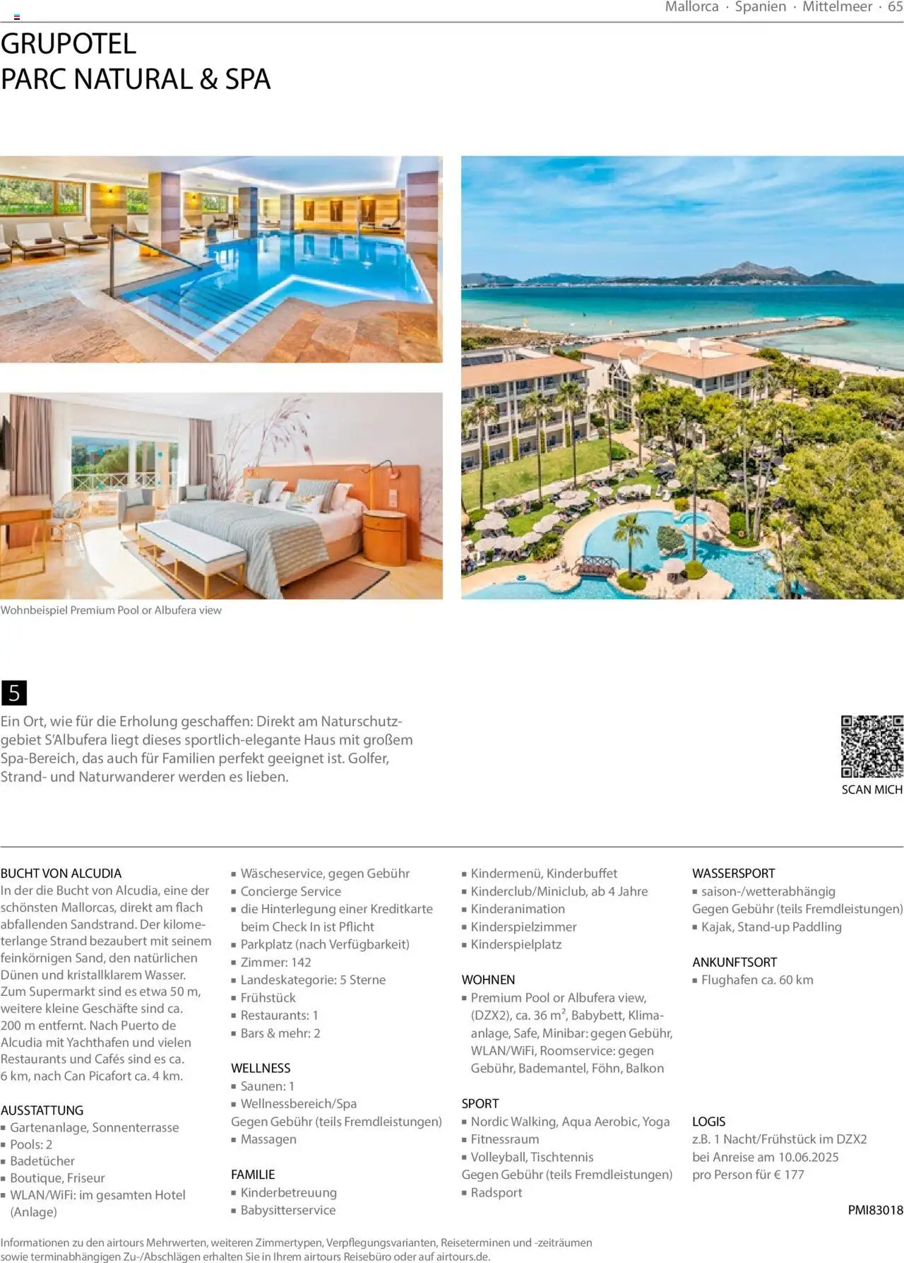 TUI airtours Katalog  Westliches Mittelmeer 2025 - Seite 65 - gültig ab 01.04.2025