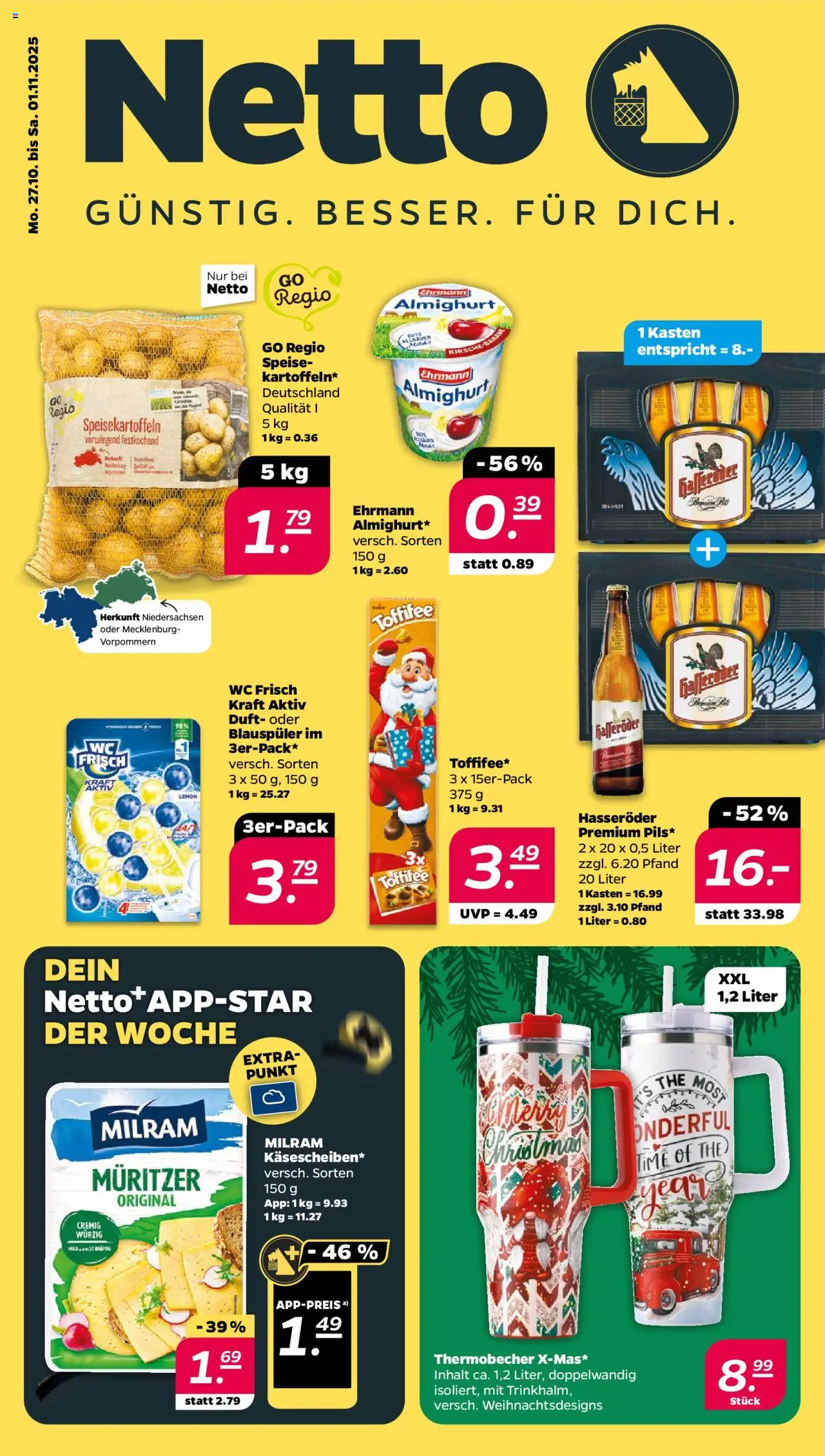 Netto Prospekt 	 - Seite 1 - gültig ab 27.10.2025