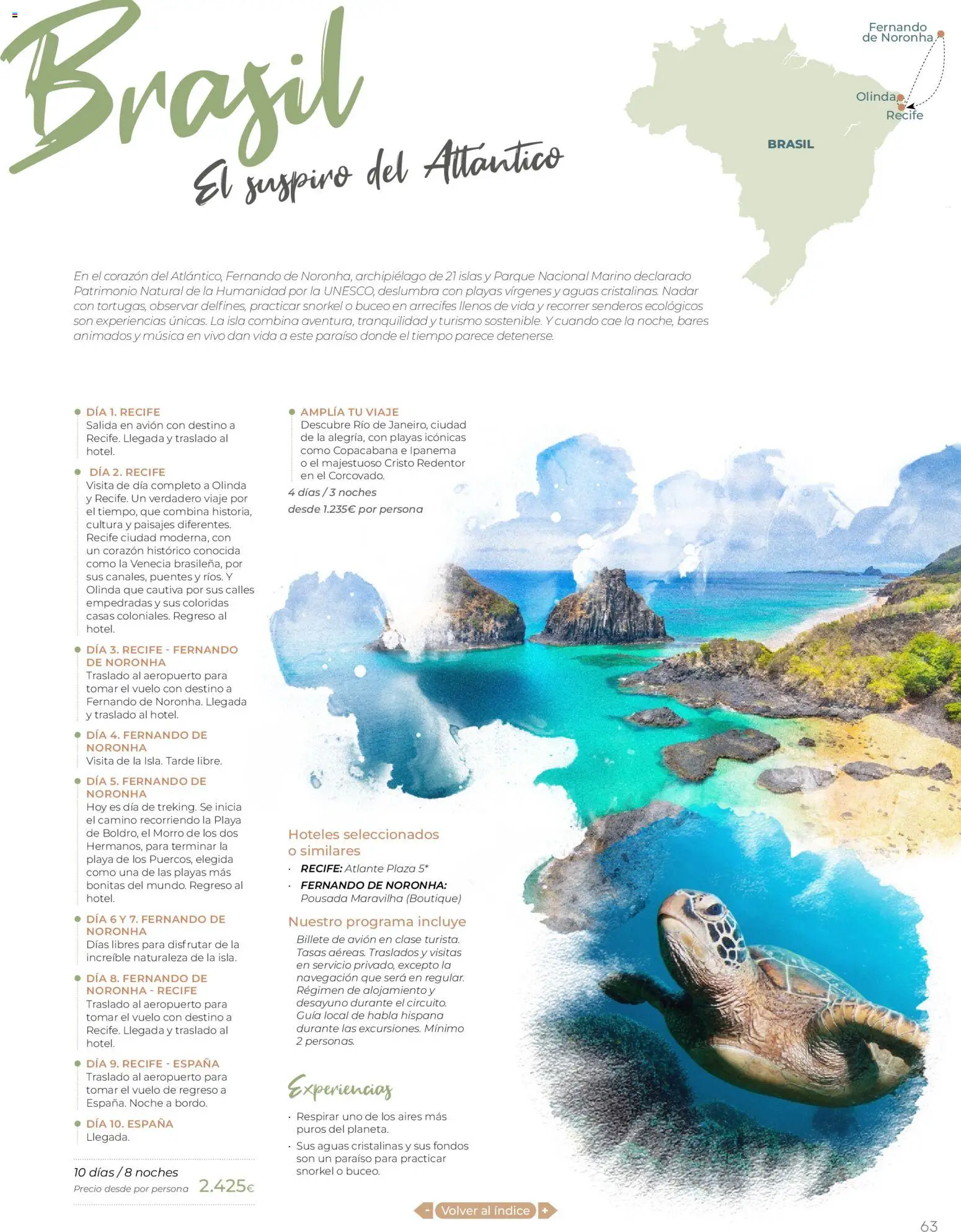 Viajes El Corte Inglés - Catálogo Tourmundial Premium - Página de 65 - Válido desde 01/01/2026