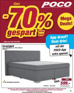 Vorschau Poco Prospekt 	 gültig ab 19.07.2025