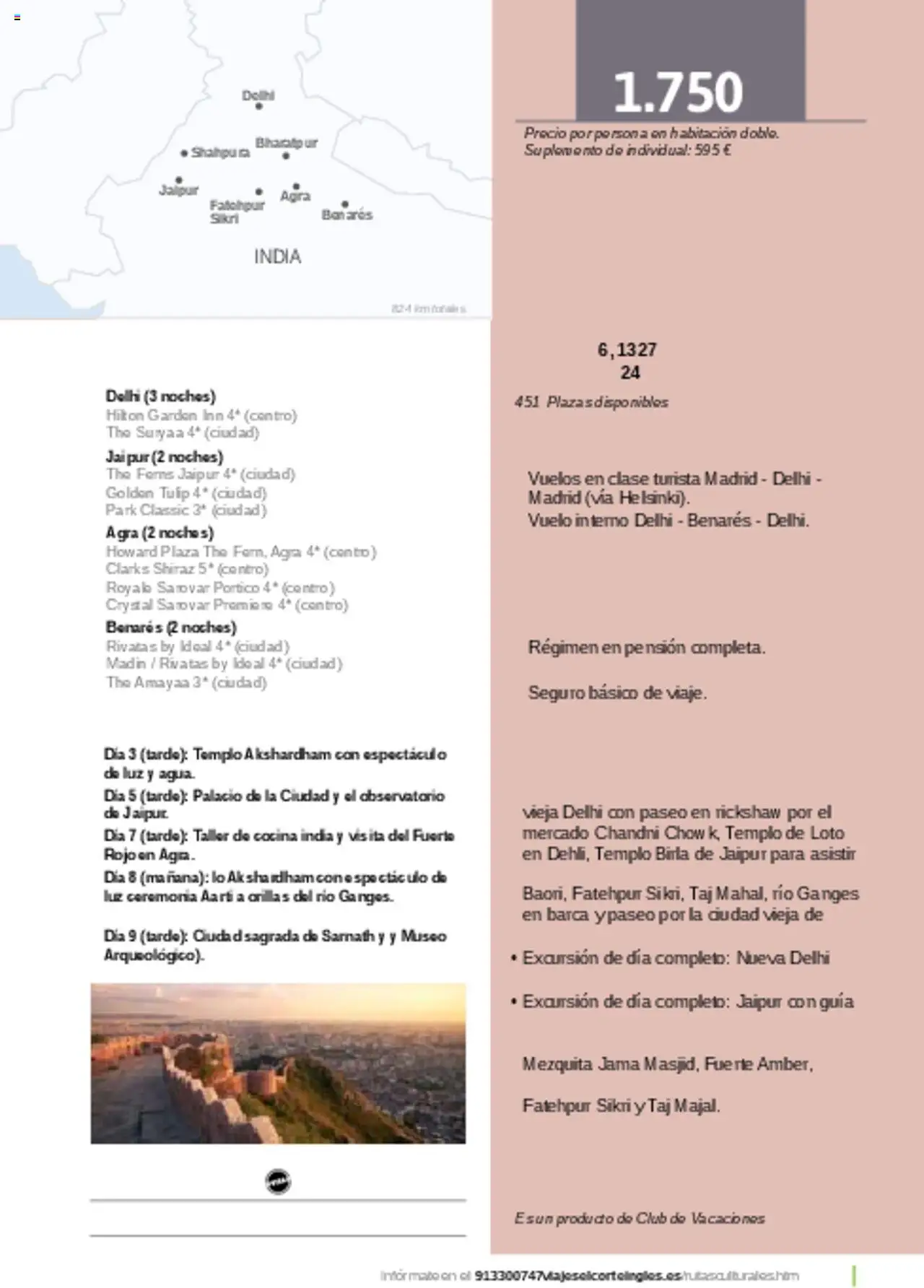 Viajes El Corte Inglés Rutas Culturales de la Comunidad de Madrid - Página de 247 - Válido desde 01/04/2025