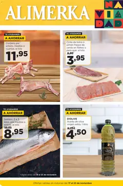 Vista previa del folleto Alimerka folleto Asturias válido desde 17/11/2025