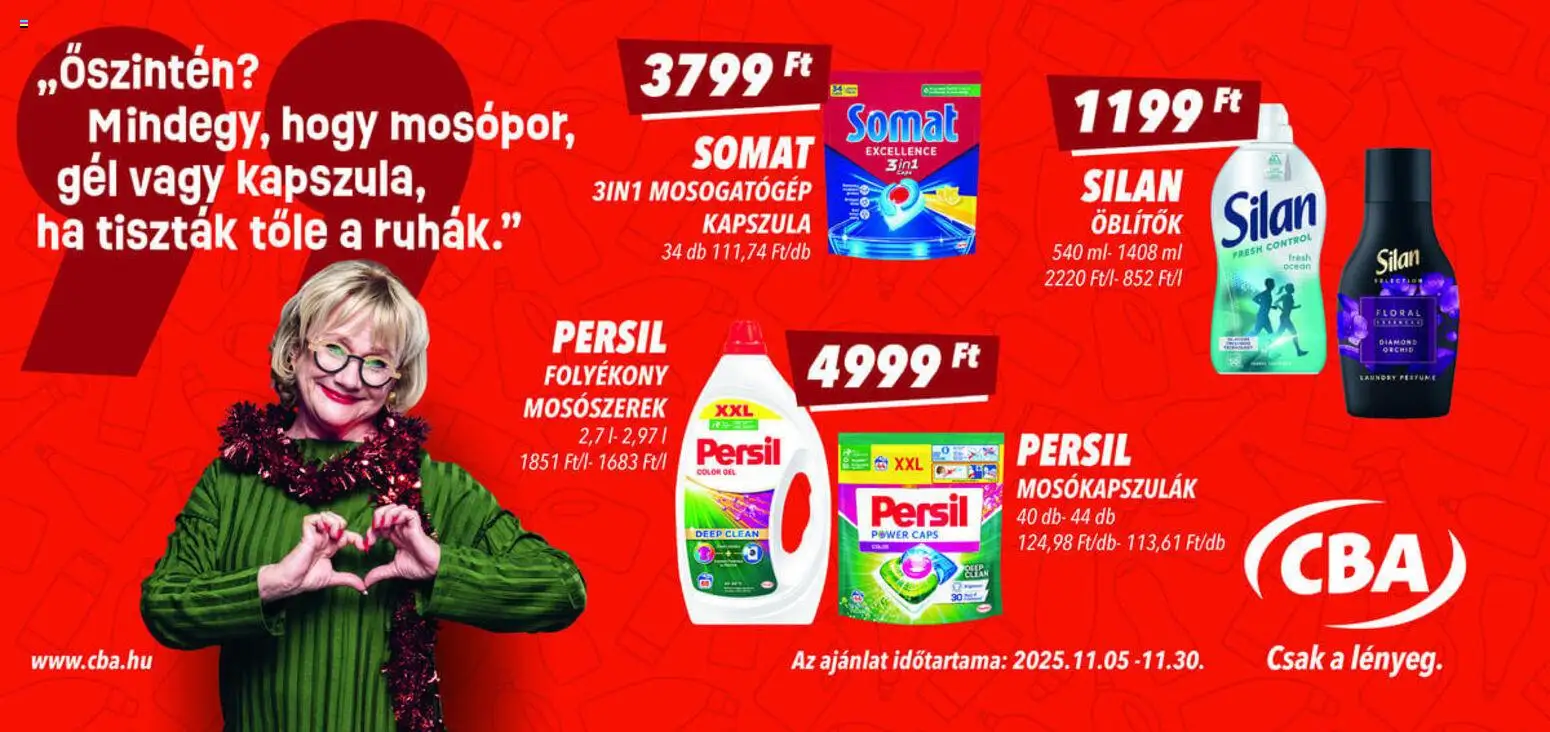 CBA - Óriásplakátok - 1oldal - érvényes 2025.11.05.-tól