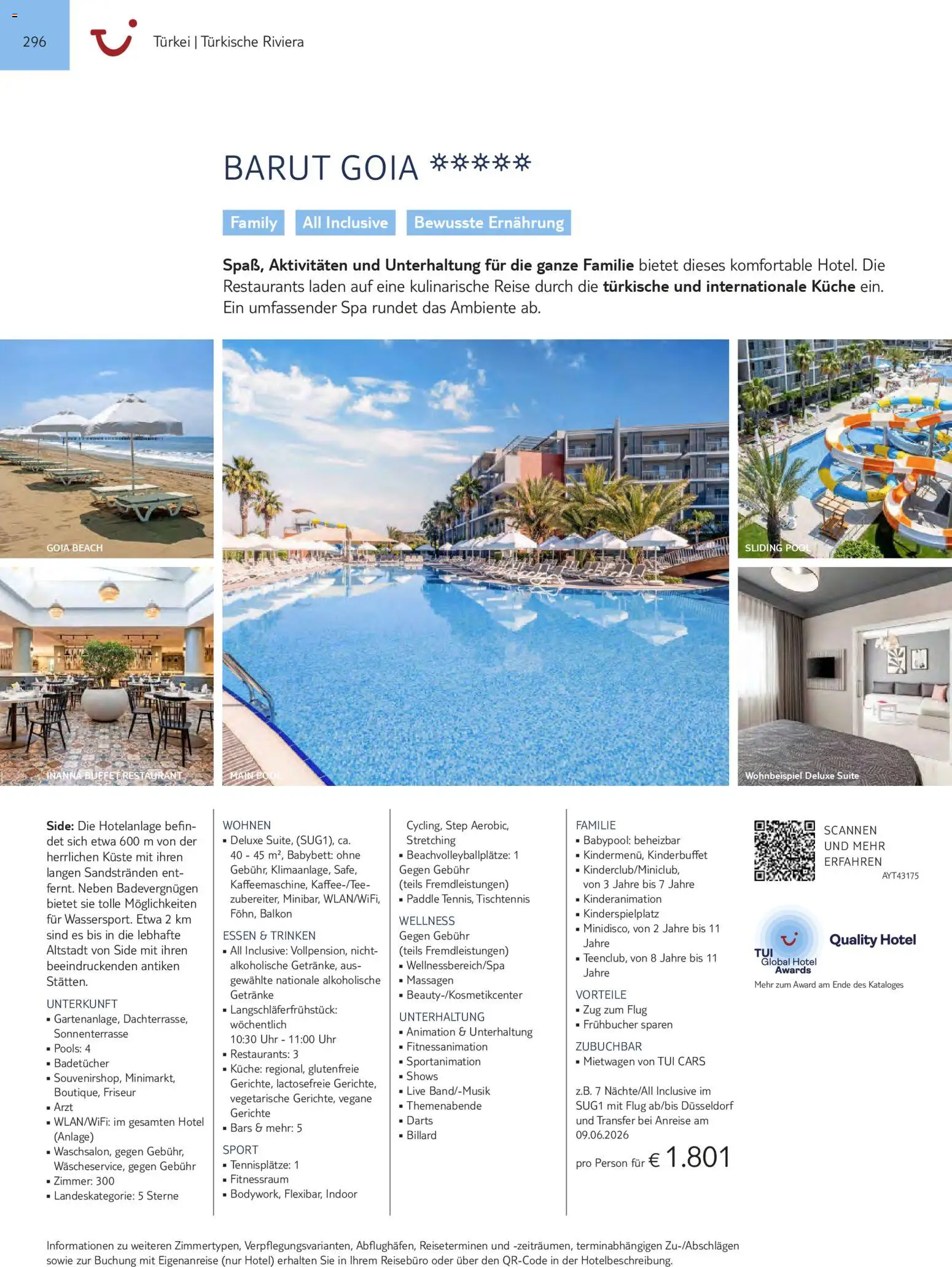 Aida  Südeuropa & Nordafrika 2026/27 - Seite 296 - gültig ab 01.01.2026