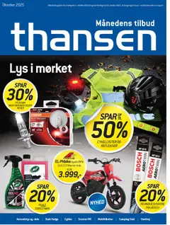 Forhåndsvisning Thansen - Tilbudsavis gyldig fra 01/10/2025