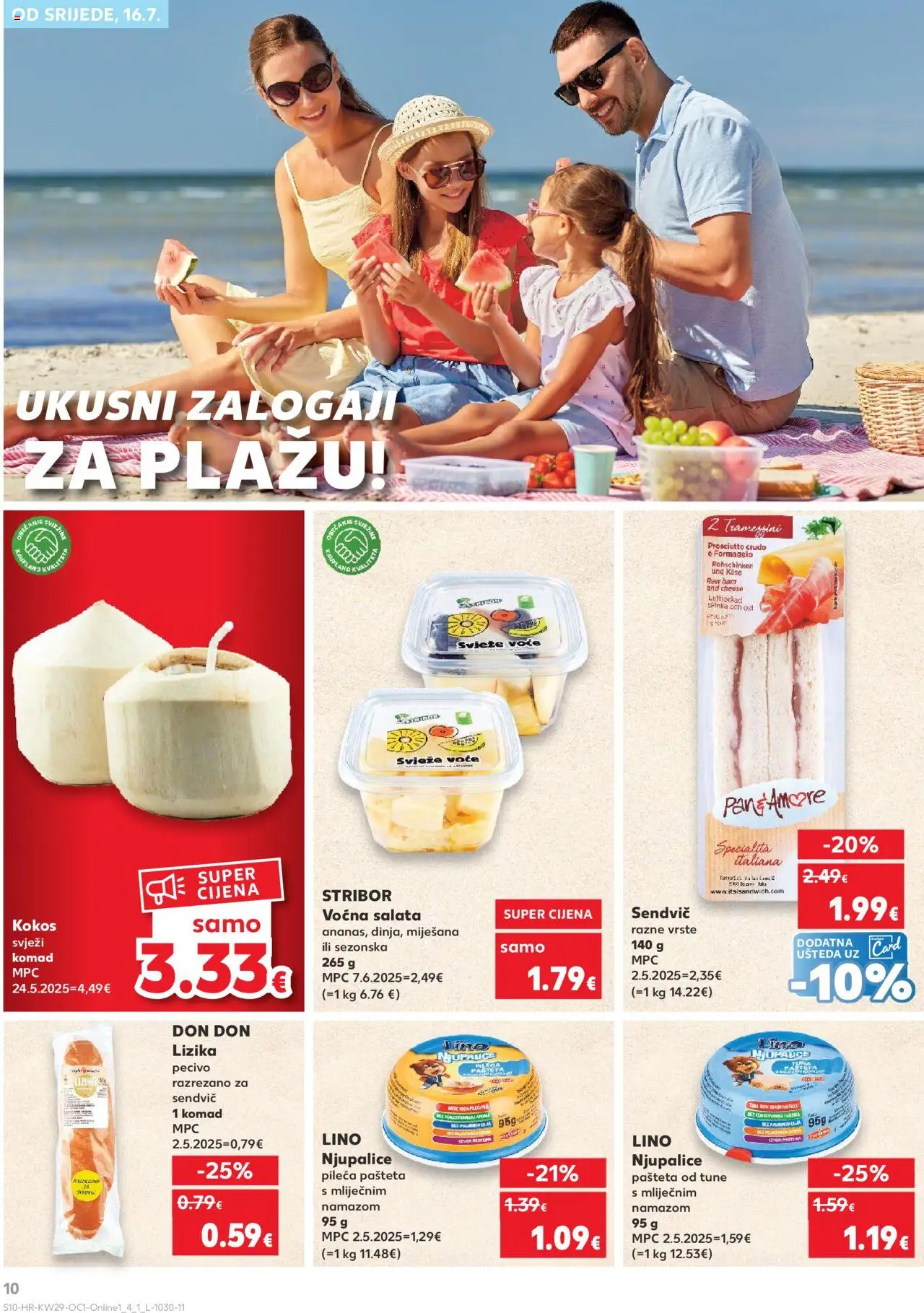 Katalog Kaufland - stranica 10- važeći od 16.07.2025