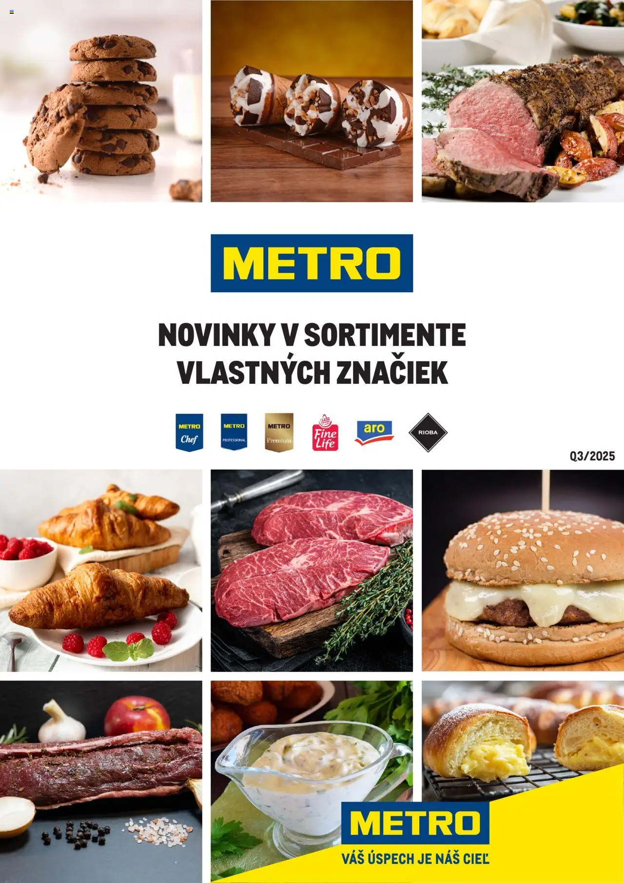 Metro novinky v sortimente vlastných značiek - strana 1- platný od 08.10.2025