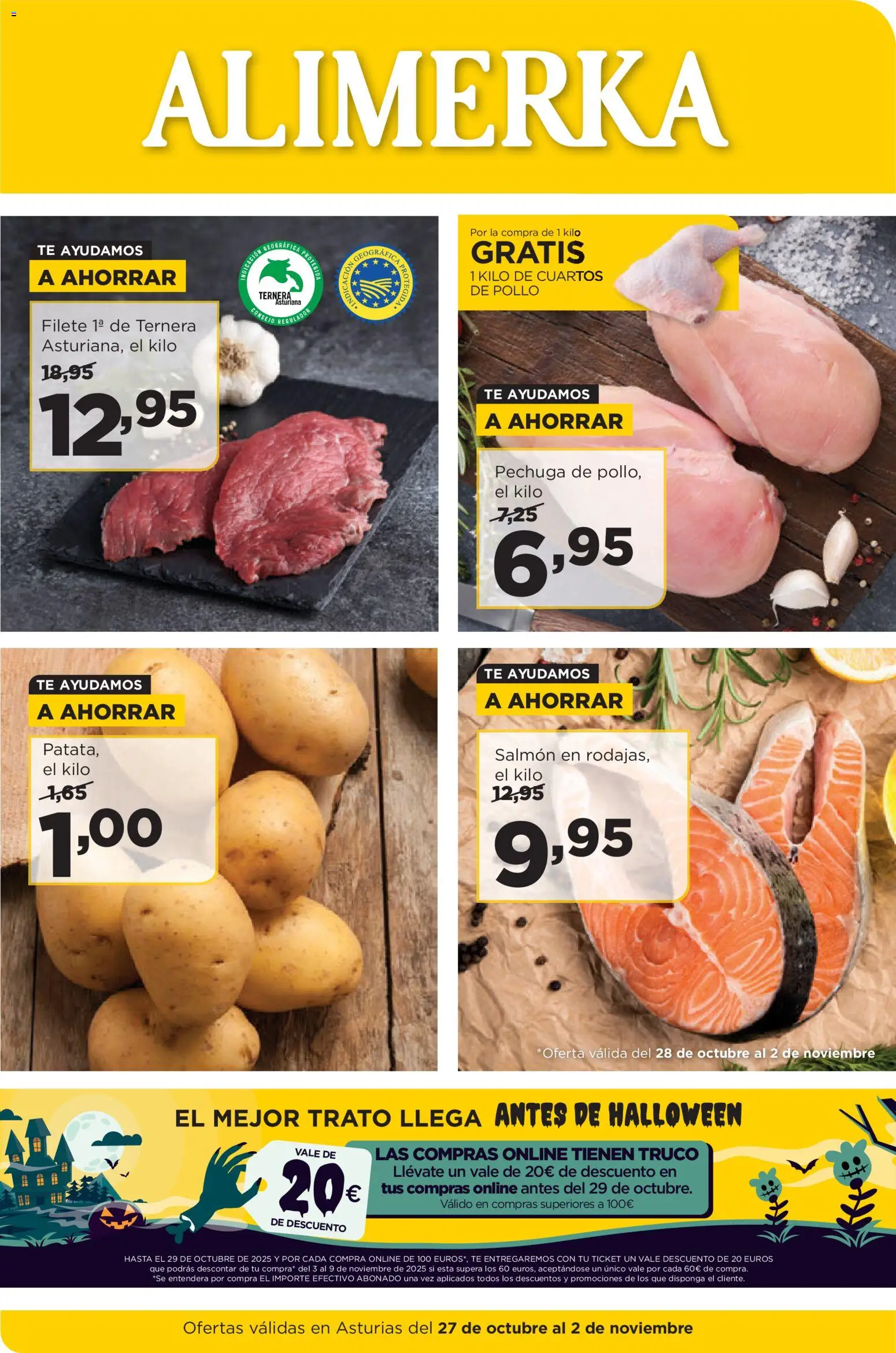 Alimerka folleto Asturias - Página de 1 - Válido desde 27/10/2025