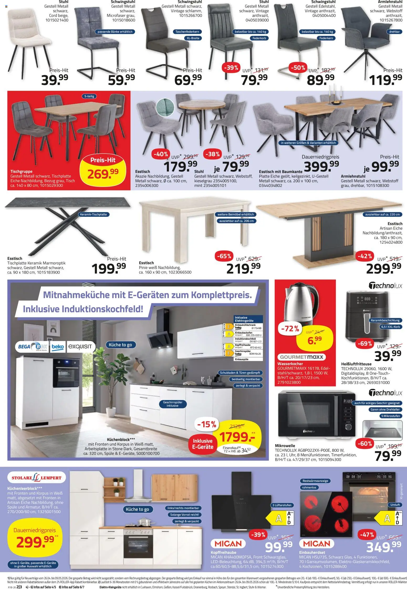 Roller Prospekt 	 - Seite 2 - gültig ab 26.04.2026