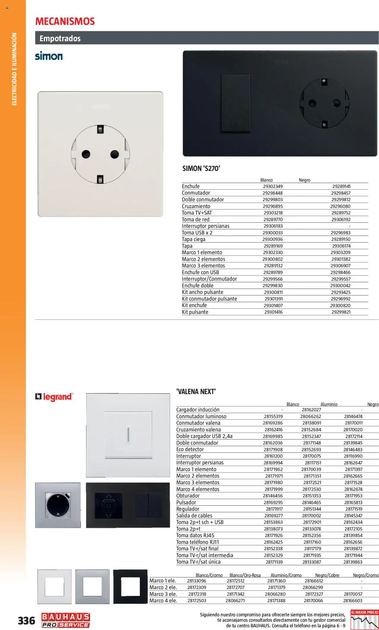 Bauhaus - ProService  - Página de 336 - Válido desde 24/02/2025