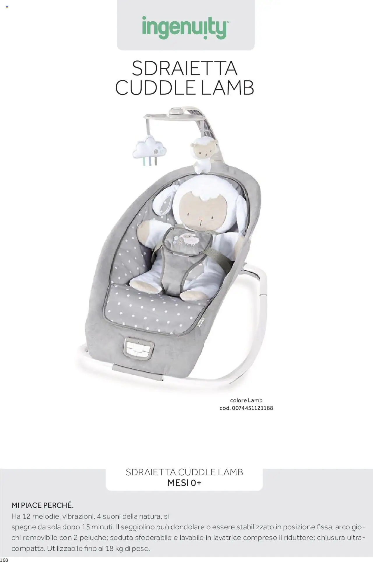 Catalogo Sdraiette, girelli, box Prenatal	 - pagina 7 - valido dal 01/01/2025