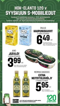 Esikatselu S-market - Syyskuun S-mobiiliedut voimassa alkaen 01/09/2025