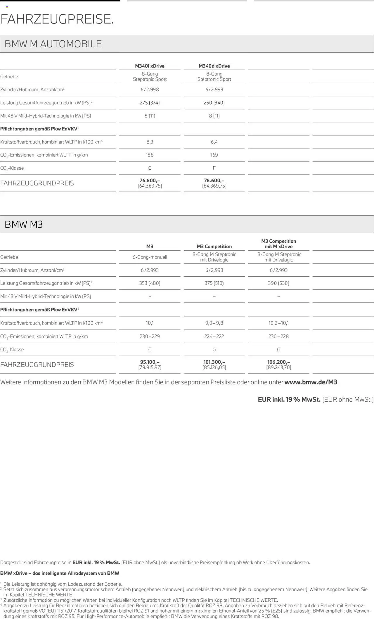 BMW 3er Limousine - Seite 6 - gültig ab 01.07.2025